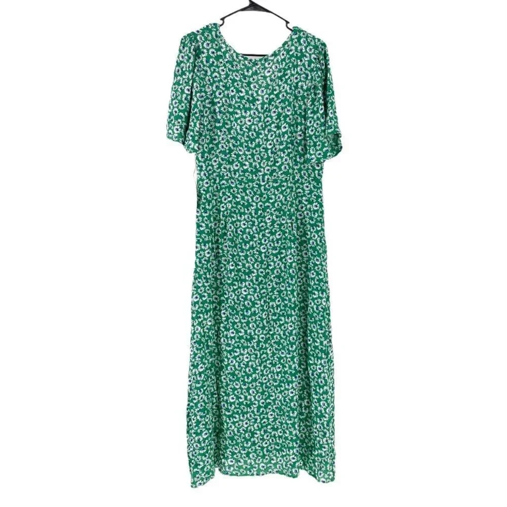 Hummingbird Women's All the Vibes Floral Dress - L